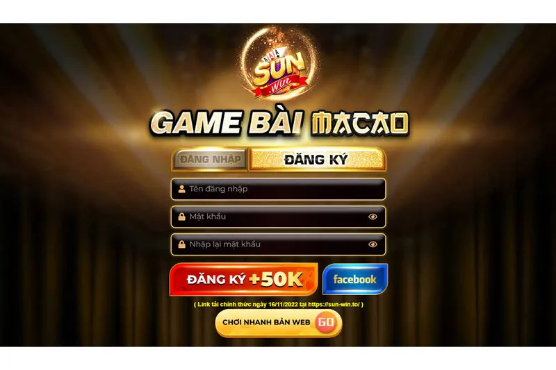 Đăng ký tài khoản và trải nghiệm game bài hấp dẫn cùng với Sunwin