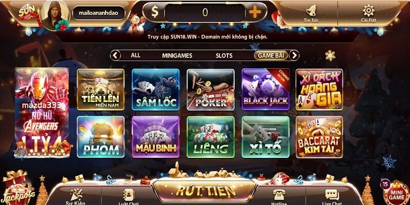 Khám phá kho Game Bài Sunwin